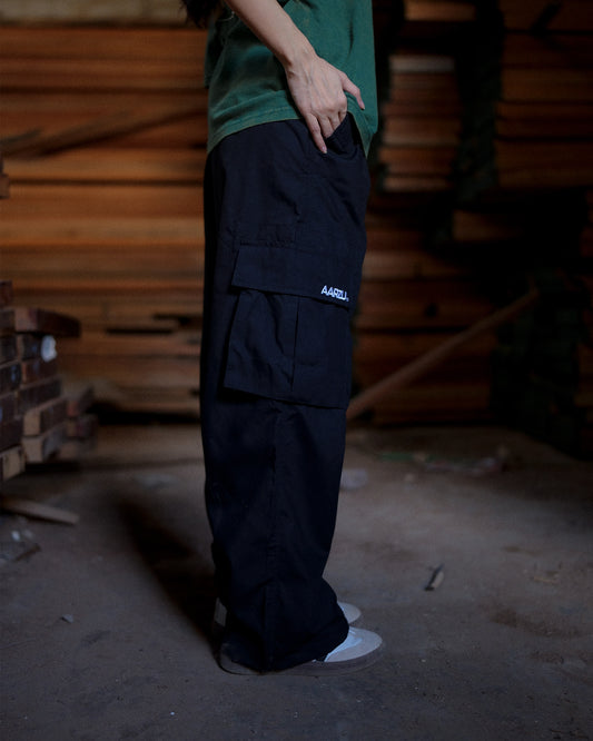 Black Cargo Pants